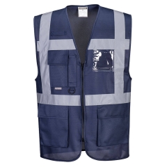 Vesta reflectorizanta Iona Executive F476 Portwest-Navy-M