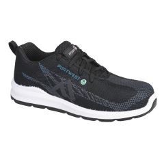 Pantofi sport de protectie Eco Fly FC06 S1PS SR FO Portwest-Negru/Albastru-41