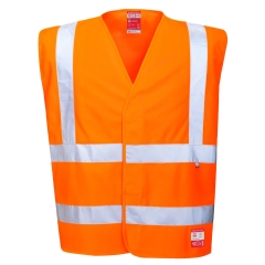Vesta antistatica Hivis ignifuga FR71 Portwest-Portocaliu-S / M