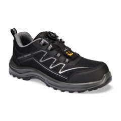 Pantofi de protectie Portwest FT32 S1PS ESD SR FO - Compozit, Respirabili si Usori-Negru/Gri-44