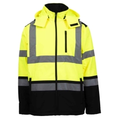 Jacheta de protectie softshell VIZLITE 5B14 Renania-Galben Fluorescent-L