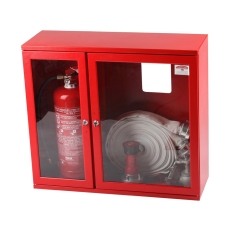 Cutie hidrant interior 650x735x250 locas lateral avizata CE, usa din sticla