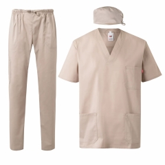 Costum medical unisex elastic 534006S/535206S/533006S Velilla-Light Beige-47-XS