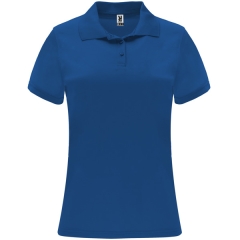 Tricou polo Monzha damă - ALB