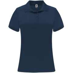 Tricou polo Monzha damă - ALB
