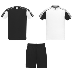 Echipament sport Juve bărbați - ALB/NEGRU