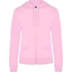 Hanorac Veleta damă cu glugă căptușită - ALB