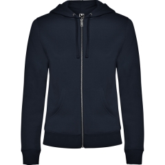 Hanorac Veleta damă cu glugă căptușită - ALB