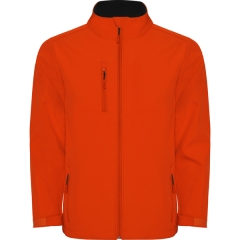 Softshell Nebraska bărbat - PORTOCALIU FOC