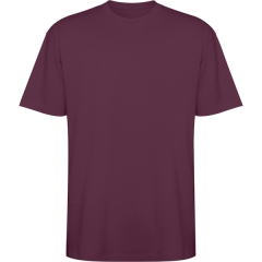 Tricou unisex Bull - ROȘU PRUNĂ