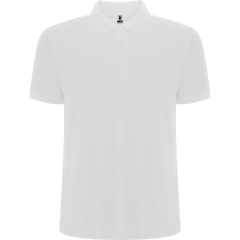 Tricou polo Pegaso Premium bărbați - ALB