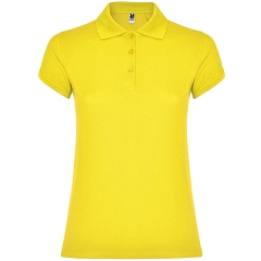 Tricou polo Star Woman damă - ALB