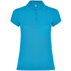 Tricou polo Star Woman damă - ALB