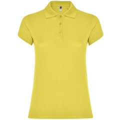 Tricou polo Star Woman damă - ALB