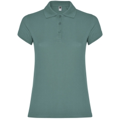 Tricou polo Star Woman damă - ALB