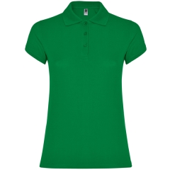 Tricou polo Star Woman damă - ALB