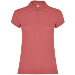 Tricou polo Star Woman damă - ALB