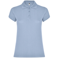 Tricou polo Star Woman damă - ALB