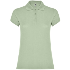 Tricou polo Star Woman damă - ALB