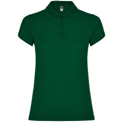 Tricou polo Star Woman damă - ALB