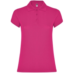 Tricou polo Star Woman damă - ALB