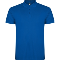 Tricou polo Star bărbați - ALBASTRU ROYAL