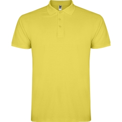 Tricou polo Star bărbați - ALB