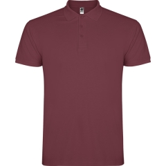 Tricou polo Star bărbați - ALB