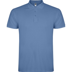 Tricou polo Star bărbați - ALB