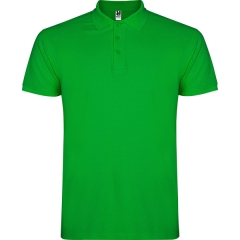 Tricou polo Star bărbați - VERDE IARBĂ