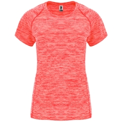 Tricou Austin Woman damă - CORAL FLUO MELANJ