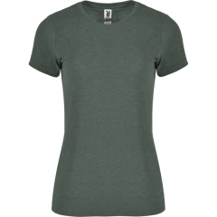 Tricou Fox Woman damă - VERDE STICLĂ MELANJ