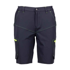 Pantaloni scurti de lucru strech Rendura 95B0 Renania-Gri-XS