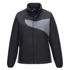 Jacheta dama softshell PW278 Portwest-Negru/Gri-S