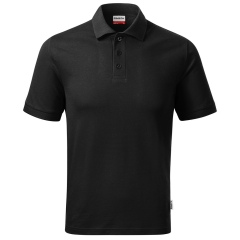 Tricou barbati polo Resist Heavy R20 Rimeck Malfini-Negru-01-M
