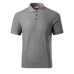 Tricou barbati polo Reserve R22 Rimeck Malfini-Gri inchis-12-S