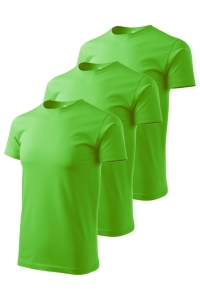 Set 3 tricouri pentru barbati Marimi Mari 129 - Verde Mar - 4XL