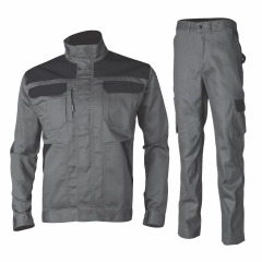 Costum salopeta clasica TECHNICITY Coveguard-Negru/Gri-XL