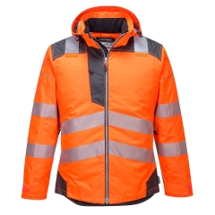 Jacheta de iarna reflectorizanta Hi-Vis T400 Portwest echipament de protectie a muncii reflectorizant de inalta calitata ava sting piatra neamt