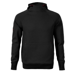Hanorac barbati cu gluga Vertex Hoodie W43 Rimeck-Negru-01-3XL