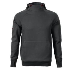 Hanorac barbati cu gluga Vertex Hoodie W43 Rimeck-Ebony gray-94-XL